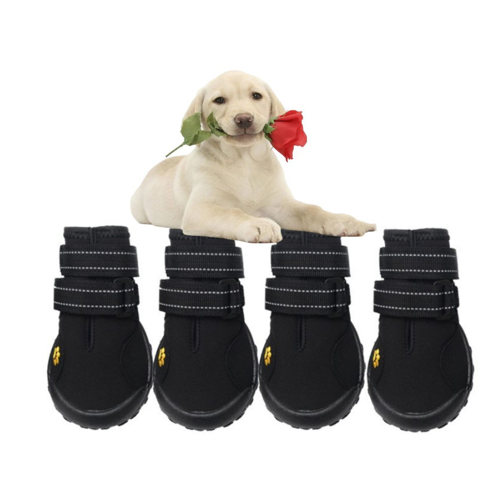 Осенне-зимняя обувь для домашних животных/обувь для больших собак - купить  с доставкой по выгодным ценам в интернет-магазине OZON (1089239971)