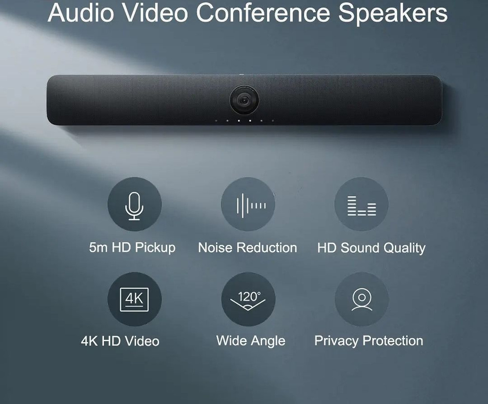 Аудиосистема с видеобаром для конференций Xiaomi Mi Audio and Video Conference Speaker (HYYTJME01)  #1