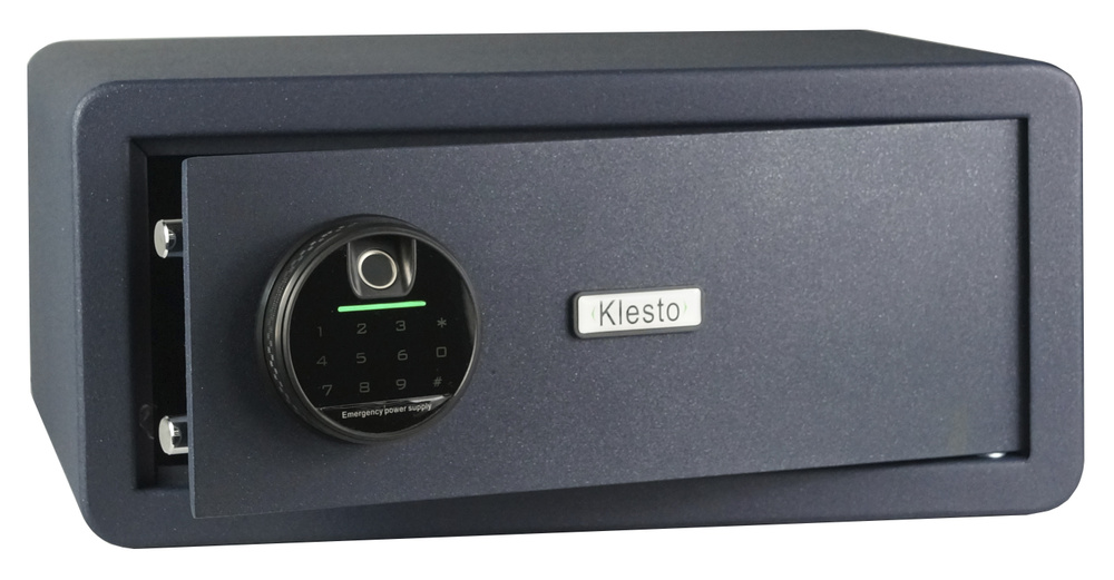 Сейф биометрический небольшой Klesto Smart 1R для дома для хранения денег и документов  #1