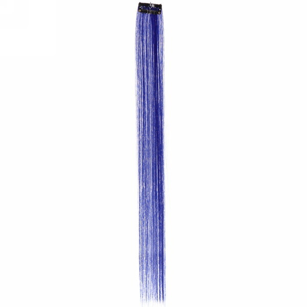 Прядь для волос на заколке 772-060 (синий) GR.КНУ1445 #1