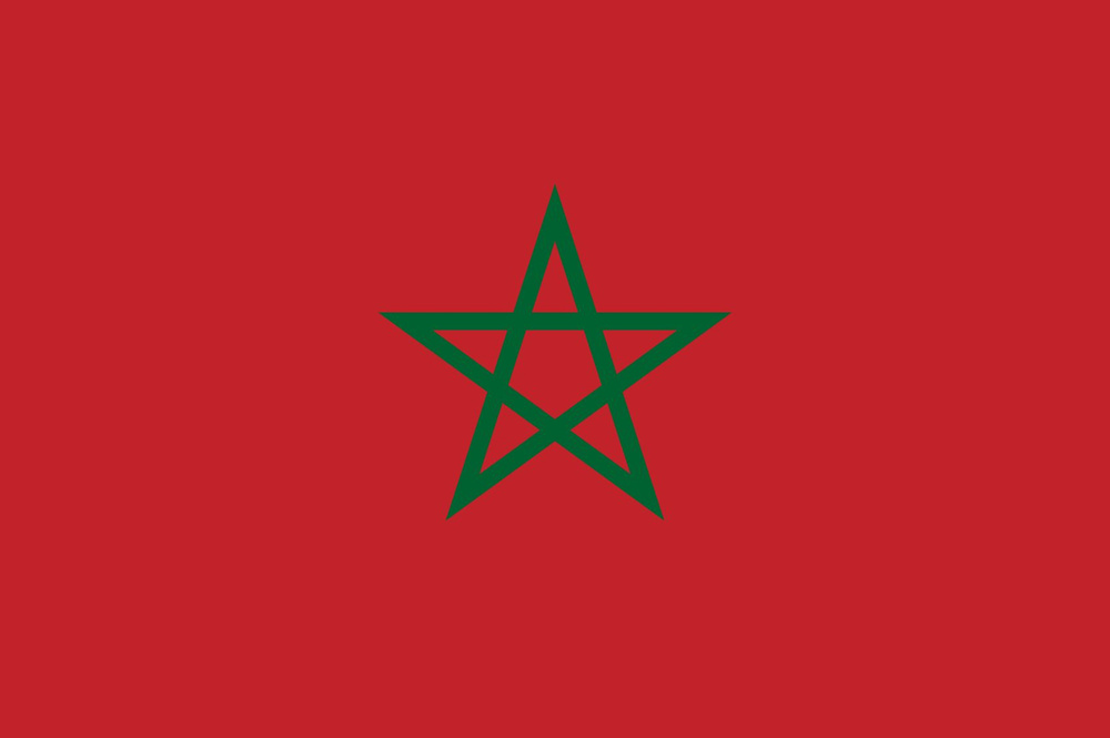 Флаг Марокко 90х135 см #1