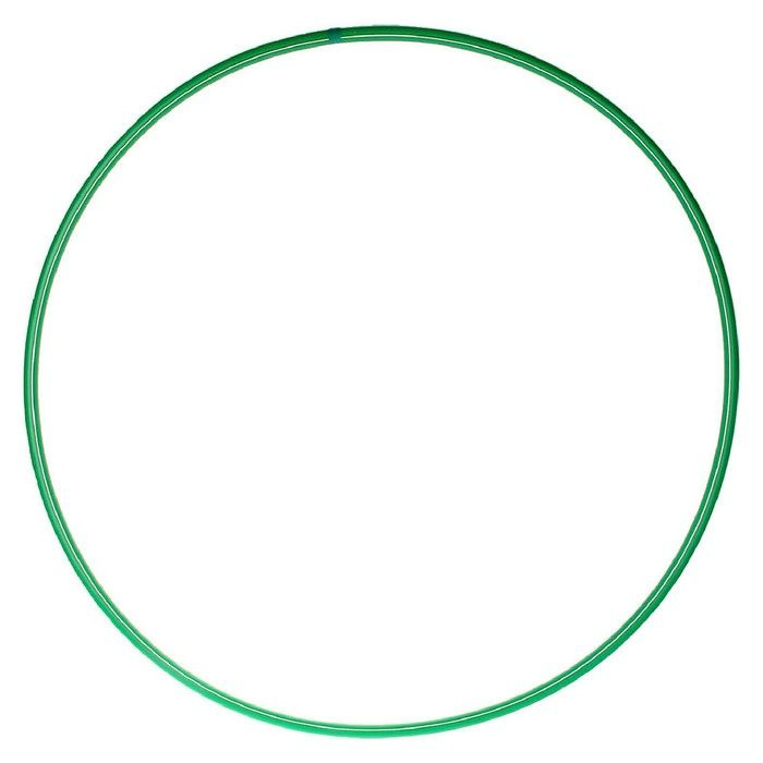 Обруч, диаметр 70 см, цвет зелёный #1
