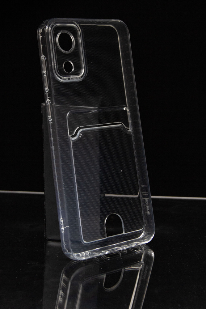 Чехол для карты на Samsung Galaxy A03 core / чехол на самсунг а03 коре прозрачный  #1