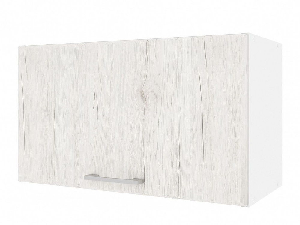 Шкаф навесной для вытяжки Сосна, ЛДСП, рустик серый, 60х29х35 см, MebelVia  #1