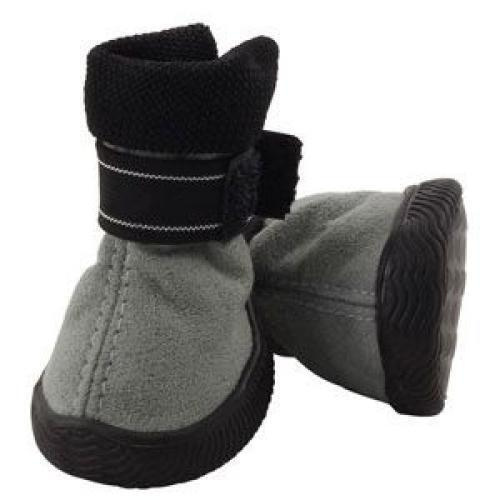 Обувь для собак Triol, Ботинки размер 1, 4 шт, серый #1