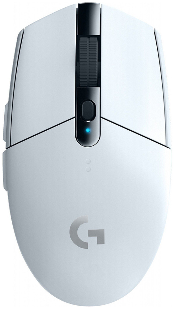 Logitech G Игровая мышь G304 Lightspeed, белый #1