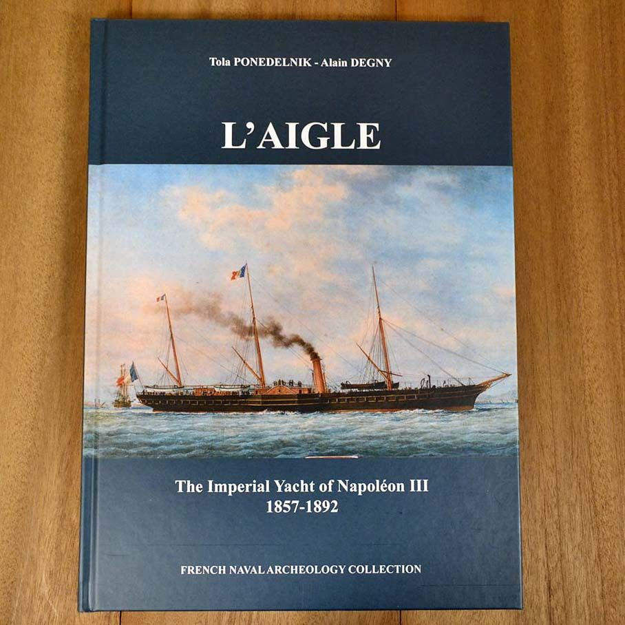 Чертежи корабля Aigle, 1857, М.1:100, английский язык, Ancre (Франция)  #1