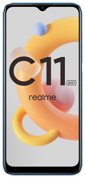 realme Смартфон C11 2021 2/32 ГБ, голубой #1