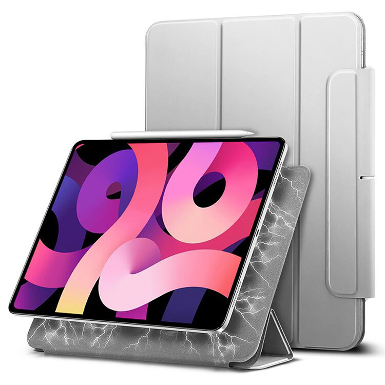 Чехол книжка ESR Rebound Magnetic Case с застежкой для iPad Pro 11 (2020, 2021, 2022), светло-серый  #1
