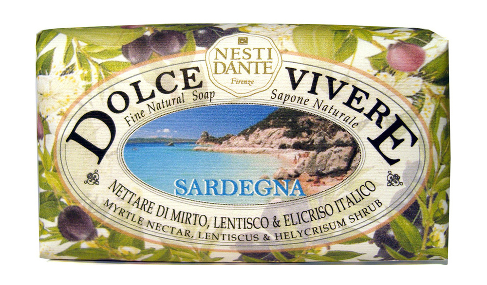 Мыло для тела c растительными экстрактами и маслами Nesti Dante Dolce Vivere Sardegna Fine Natural Soap #1