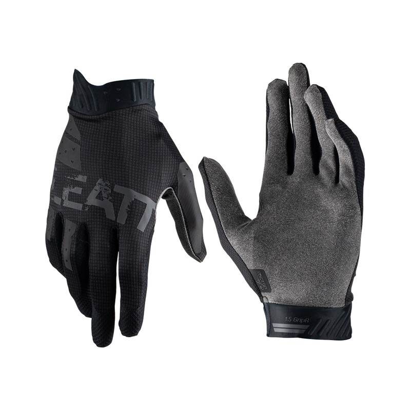 Мотоперчатки детские LEATT Moto 1.5 Mini GripR Glove, Black, размер XS #1