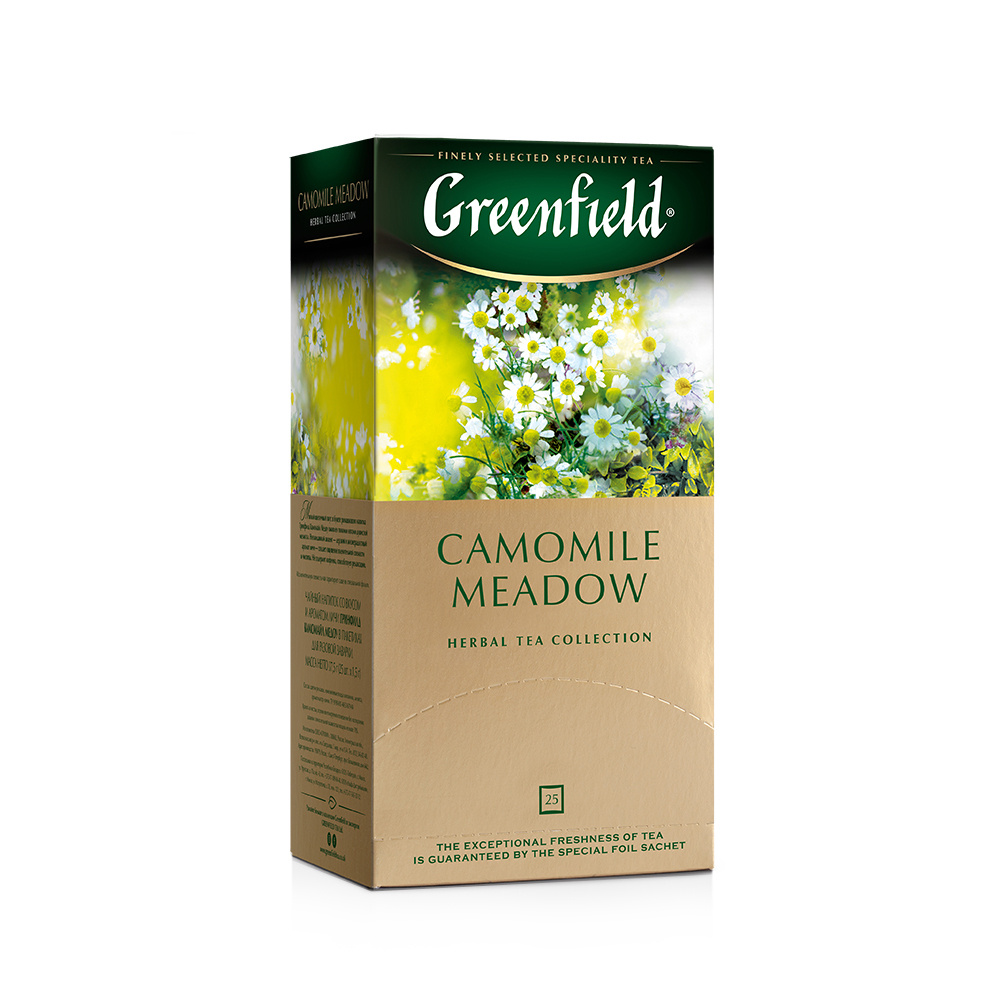 Чай Greenfield "Camomile meadow", 25 фольг. пакетиков по 1,5г #1