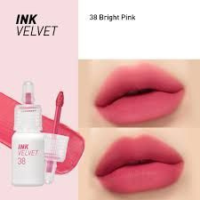 Peripera Тинт помада для губ Ink Velvet tint #38 BRIGHT PINK #1
