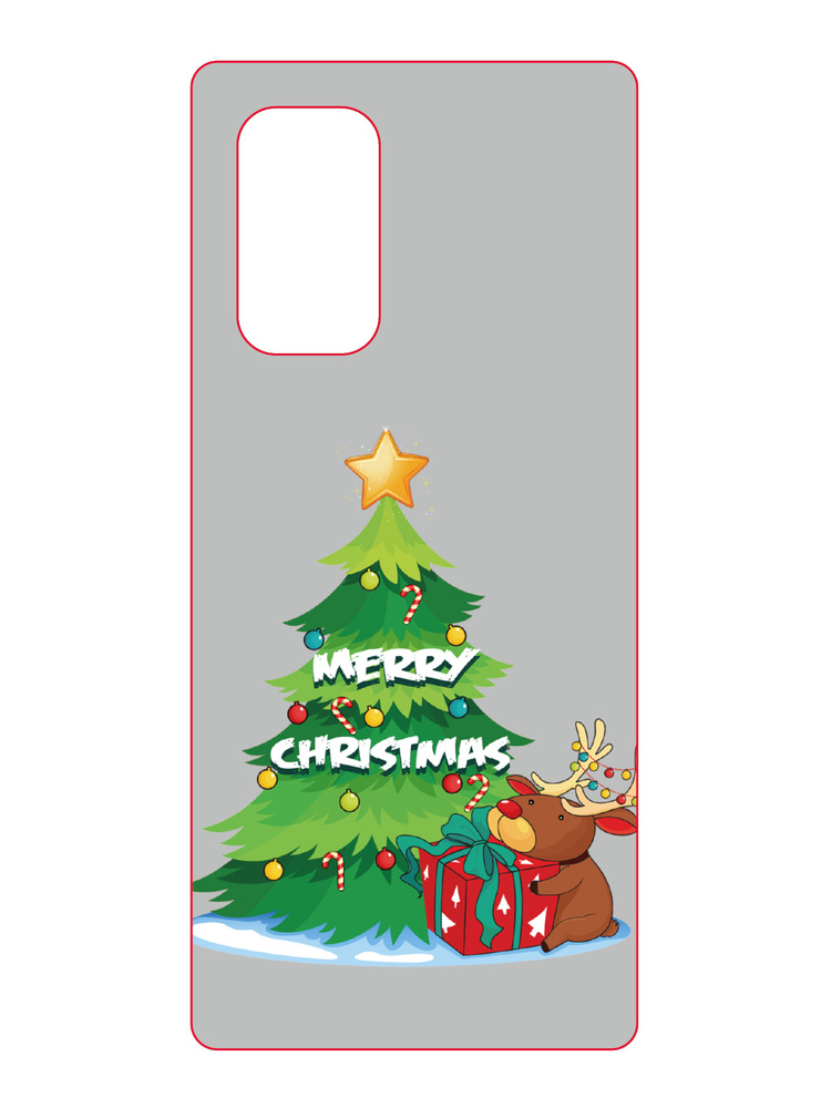 Новогодний чехол Merry Christmas для Samsung Galaxy A52 / чехол на самсунг а52  #1