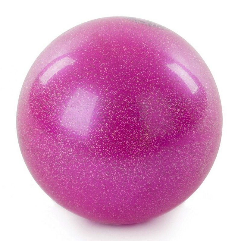 Мяч для худ. гимнастики (15 см, 280 гр) розовый металлик AB2803B  #1
