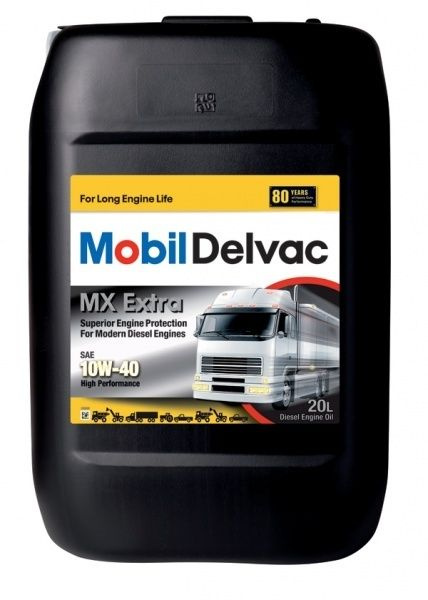 MOBIL DELVAC MX EXTRA 10W-40 Масло моторное, Полусинтетическое, 20 л #1