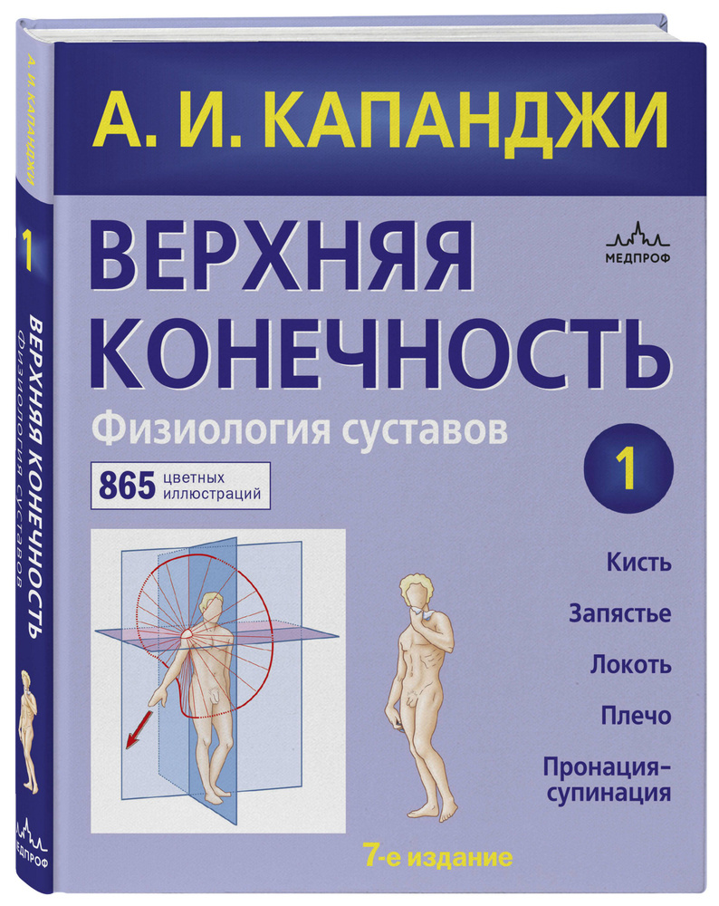 Верхняя конечность. Физиология суставов (обновленное издание) | Капанджи А. И.  #1