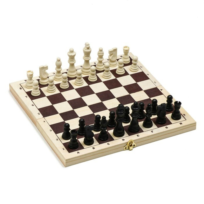 Шахматы "Классические" 30 х 30 см, король h-7.8 см, пешка h-3.5 см  #1