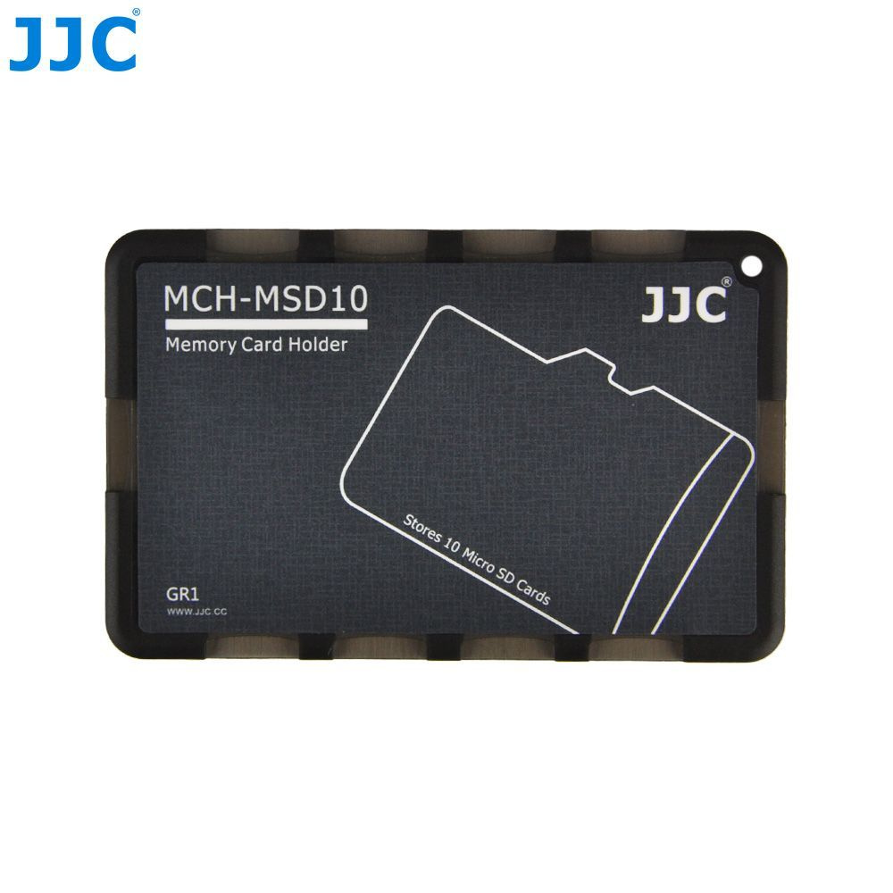 Кейс JJC для 10 карт Micro SD (MCH-MSD10GR) #1