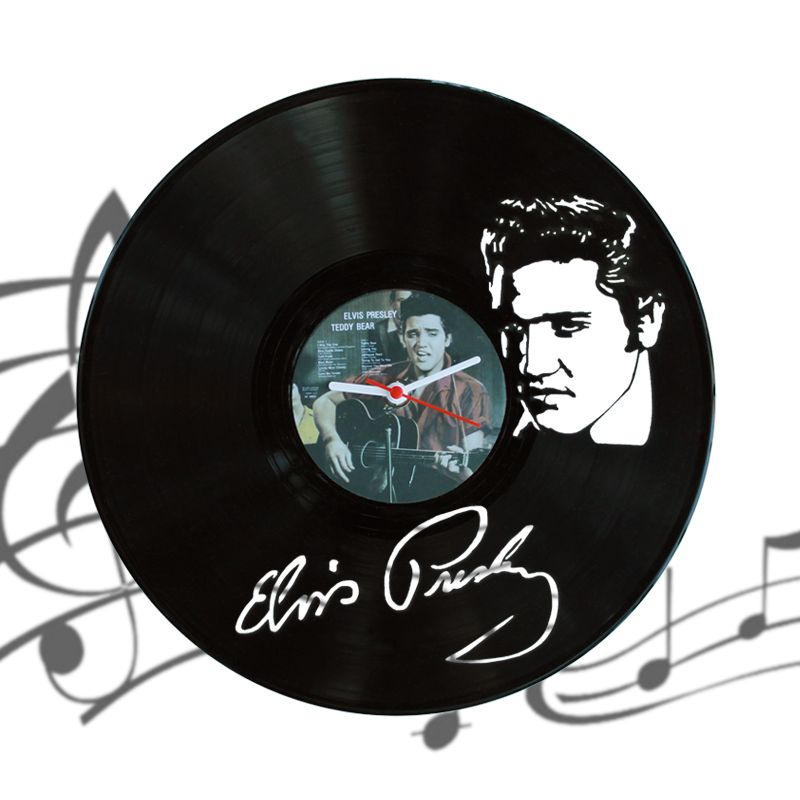 OLDIM Настенные часы "Elvis Presley", 30 см х 30 см #1