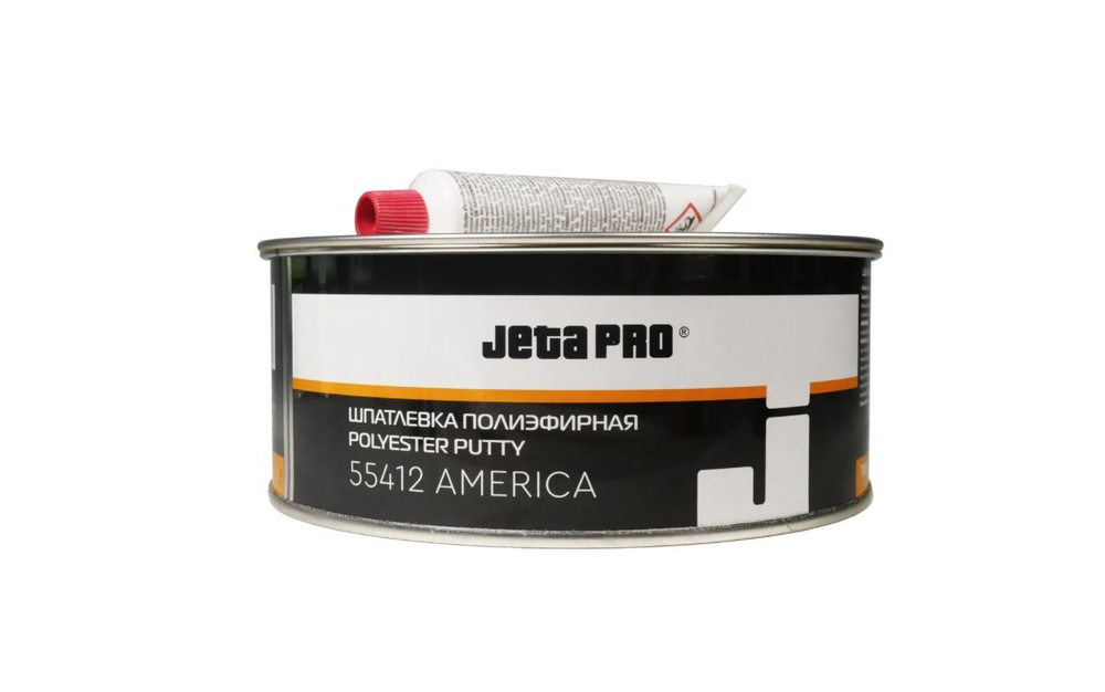 Шпатлевка наполняющая ультралегкая + отвердитель Jeta Pro AMERICA, серая, 0,7л.+0,02л  #1