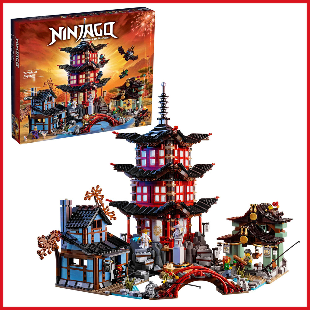 Конструктор Ниндзяго Храм Аэроджитцу, 2150 деталей #1
