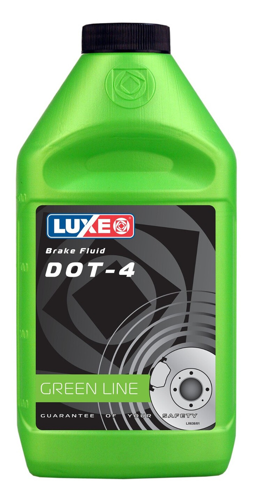 Тормозная жидкость LUXE Green Line DOT-4 910г #1