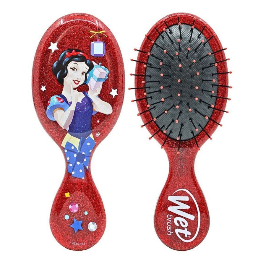 Wet Brush Расчёска для спутанных волос / Disney Mini Detangler Glitter Ball Snow White BWR832SNOWG  #1