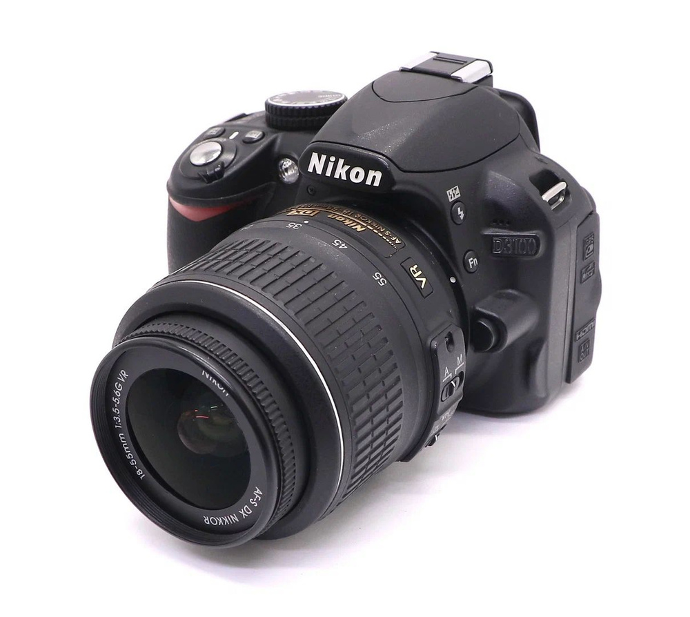 Зеркальный фотоаппарат Nikon d3100 kit 18-55 vr #1
