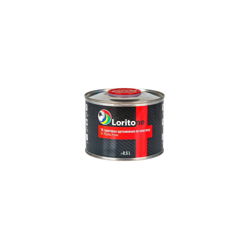 Loritone Грунт адгезионный по пластику 1k PP с серебром, 0.5л. #1