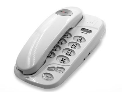 Телефон проводной Texet TX-238 белый #1