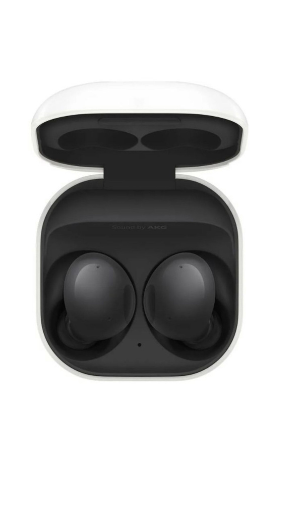 Samsung Наушники беспроводные с микрофоном, черный, белый #1