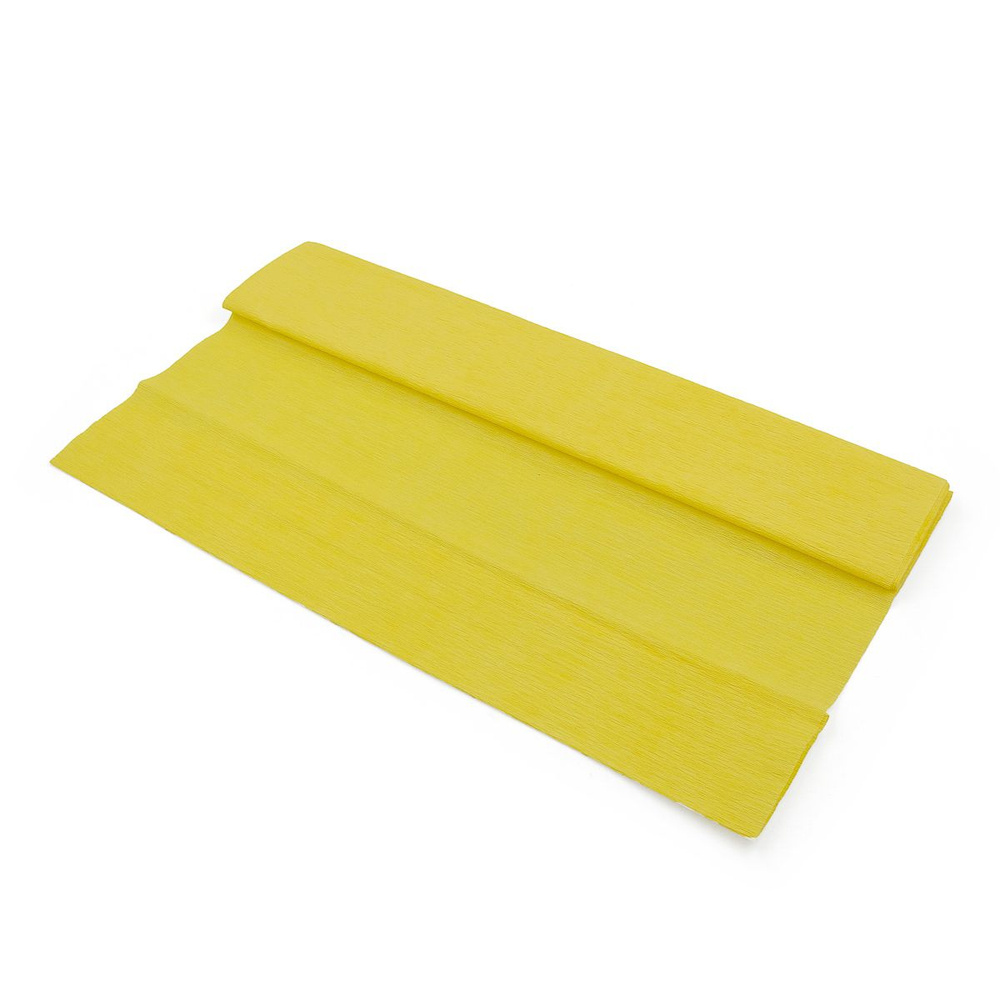 Бумага креповая упаковочная, 50*200 см, плотность 35 г/м2, 2 шт/упак, бледно-желтый, Astra&Craft  #1