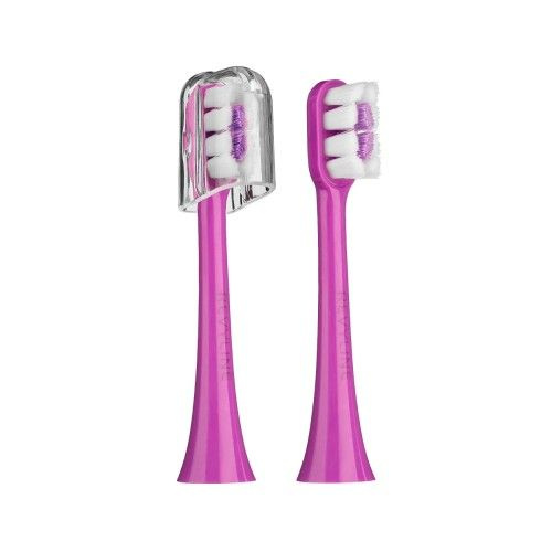 Насадка для электрической зубной щётки Revyline RL 070, фиолетовая, 2 шт  #1