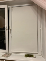 Рулонные шторы Блэкаут Silver 70х160 см на окно белый #7, Цой К.