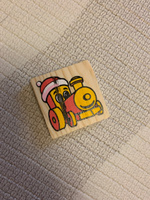 Развивающая игра детское лото "Новогоднее" Томик, из дерева, 24 фишки #7, Бояринцева С.
