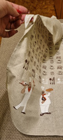 Полотенца кухонные 3 шт. в подарочной упаковке Белорусский лен. Набор льняных и хлопковых полотенец с петелькой, текстура рогожка. #5, Наталья П.