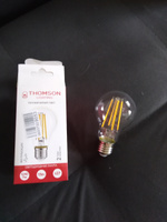 Лампочка Thomson филаментная TH-B2367 13 Вт, E27, 2700K, груша, теплый белый свет #8, Федор Г.