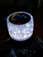 Ночник Проектор детский / Ночное звездное небо, детский светильник со сменными проекциями для сна, настольный с подзарядкой от USB #3, Андрей А.