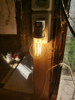 Лампочка Thomson филаментная TH-B2063 11 Вт, E27, 2700K, груша, теплый белый свет #6, Павел Е.