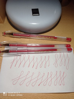 Набор ручек Crown Гелевая, толщина линии: 0.5 мм, цвет: Красный, 3 шт. #3, Татьяна В.