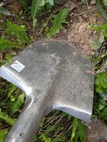 Лопата штыковая садовая титановая большая штампованная толщина металла 2 мм, размер 280х220 #4, Сергей А.