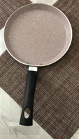 Сковорода-блинница MEHTAP с антипригарным покрытием 20 см MERMER STONE универсальная, для блинов, панкейков, оладий, сырников #4, Кристина К.