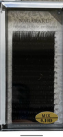 Ресницы для наращивания чёрные микс 0.10D 16-20 мм Nagaraku #7, Анастасия М.