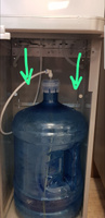 Кулер (диспенсер) для воды напольный с нагревом и электронным охлаждением ECOCENTER G-X106E с нижней загрузкой бутыли, серебро #3, Светлана Ф.
