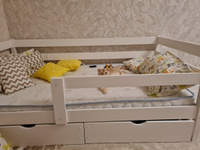 Выкатные ящики для детской кроватки Софа-1, 160*80, цвет белый, 79 см #5, Надежда М.
