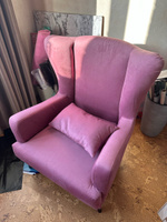 Кресло для отдыха Осмар в розовом велюре Зара #6, Владилена И.