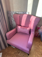 Кресло для отдыха Осмар в розовом велюре Зара #5, Владилена И.