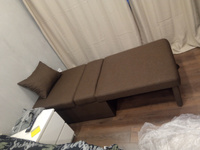 Кресло-кровать Некст EDLEN, еврокнижка, рогожка Chocolate, 80х105х77 см, для дома, дачи, балкона #44, Илья А.