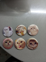Значки на рюкзак Милые котики набор #2, Алина С.
